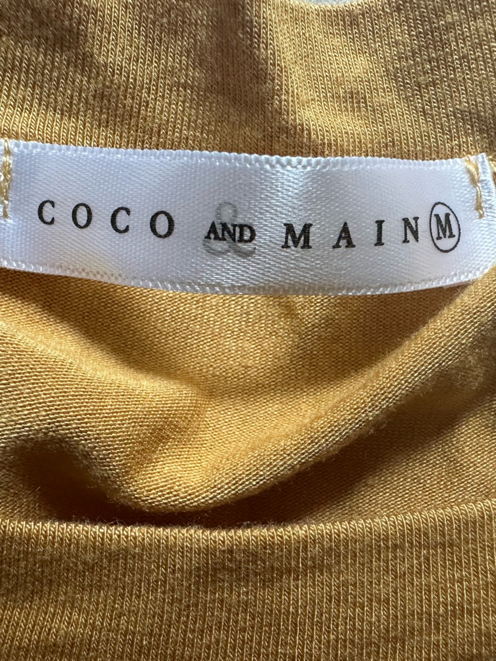 Venley & Chris & Carol & Coco Main medium t shirt set mustard cream & mauve (3) - Picture 4 of 14